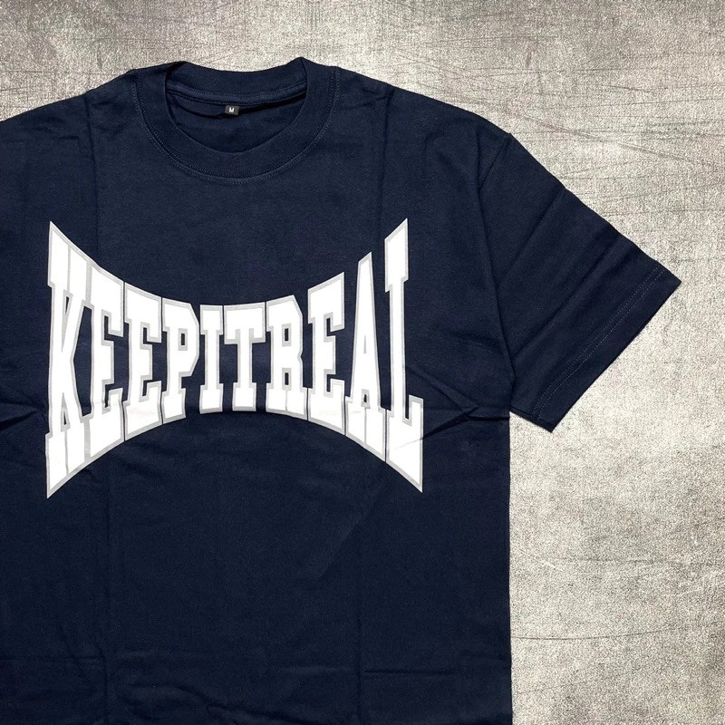 Tshirt KEEP IT REAL HC | REAL TIGHT Kaos beatdown Moshfit Keep it real cotton 24s Tebal