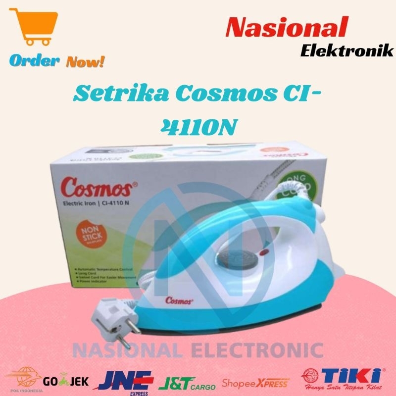 SETRIKA COSMOS CI-4110N, SETRIKA CI 4110N, IRON CI4110N.