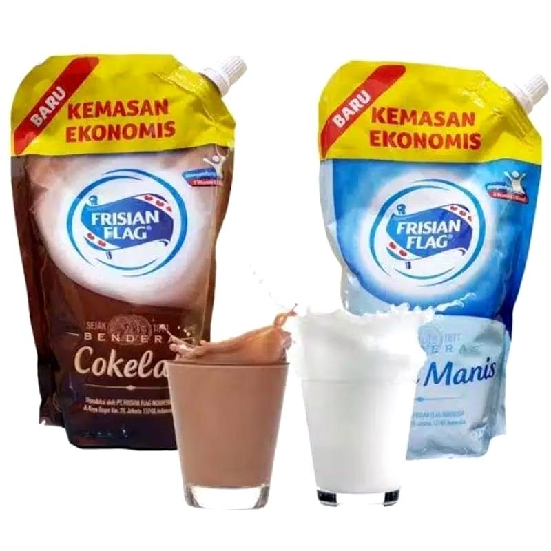 

Susu Frisian Flag Kental Manis Pouch 545 Gr Kemasan Ekonomis Grosir