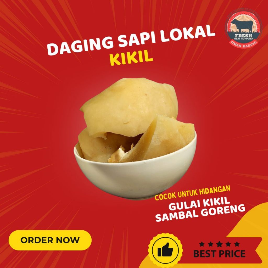 

Kikil Sapi Tebal