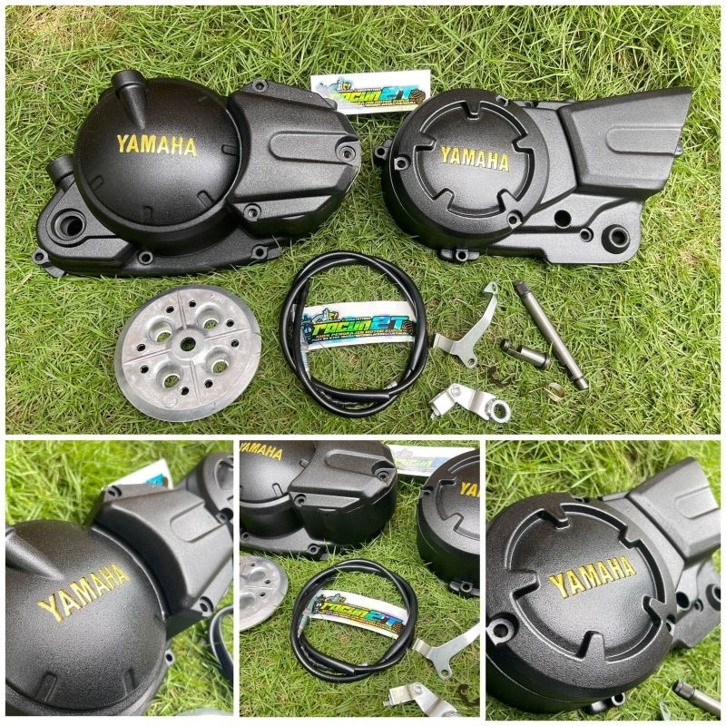 BAK BLOK KALTER KOPLING KANAN RX KING MODE MX HITAM POWDER COUTING CROM