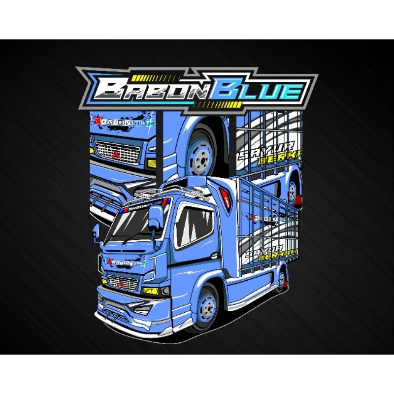 DESAIN KEREN | TRUK | LOGO BENGKEL | RACING | VEKTOR