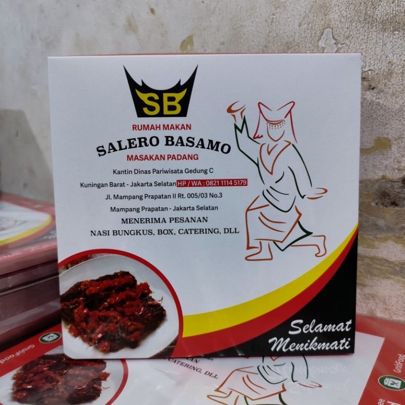 Box Nasi Box Catering Custom 20×20×7.5