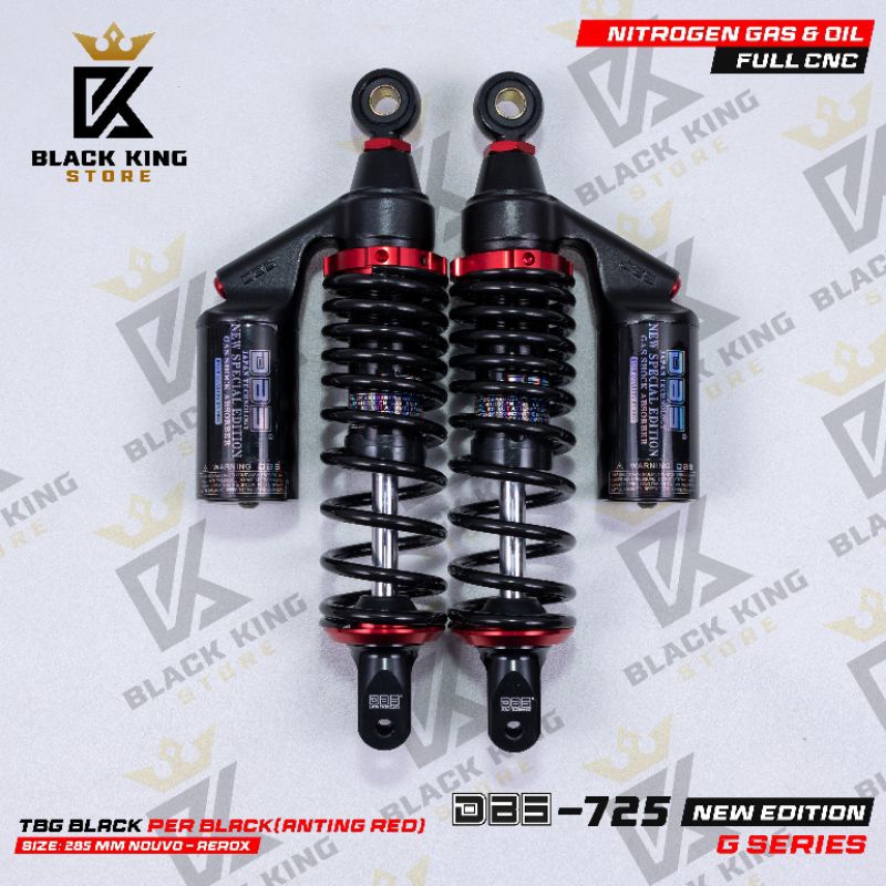shok tabung aerox new nmax new nouvo DBS 725 NEW EDITION G SERIES SHOCK ORIGINAL DBS BY MGV