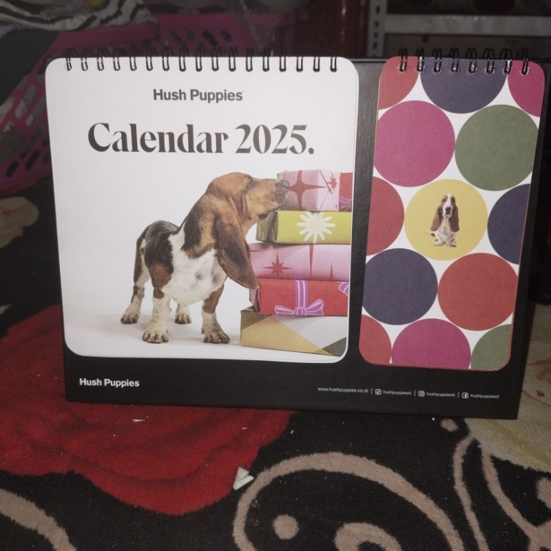 

Ready Stok Original Kalender Calender Hush Puppies 2025
