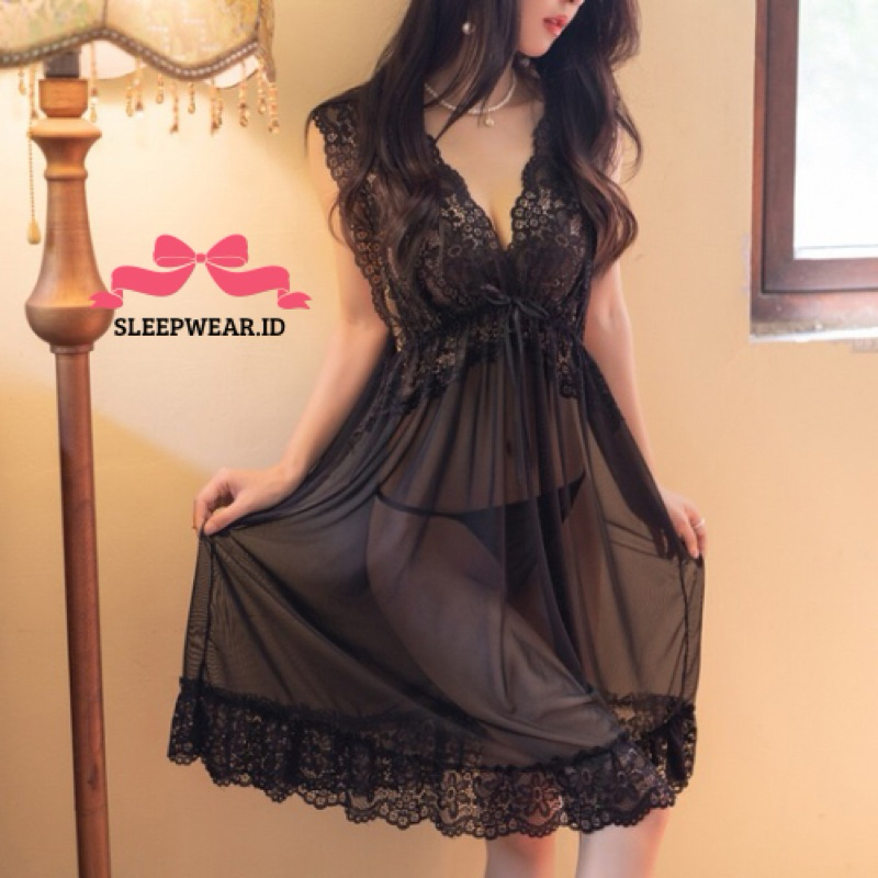 baju dinas malam wanita hot baju tidur dress wanita sexy lingerie hot lingerie premium lingerie jumb