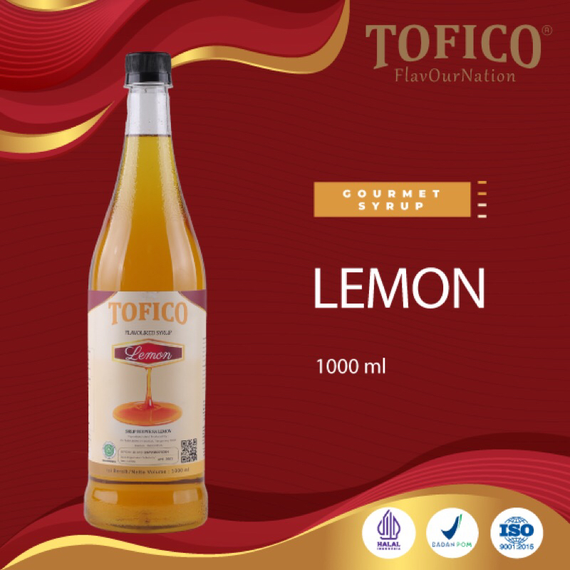 

Tofico Syrup - Lemon 1L