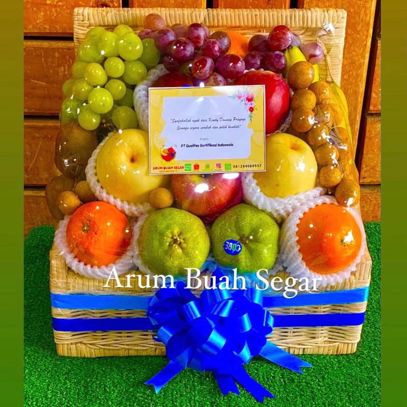 

PROMO Parsel Buah/Hampers Buah/Basket fruit Natal/Hantaran/Cepat Sembuh/Isoman/Gift/Ultah/Imlek/Ramadhan/Lebaran Murah Bogor/Tangerang/Depok