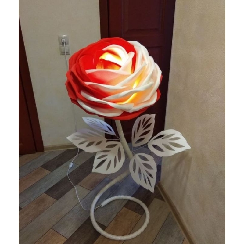 [READY] Lampu Bunga Mawar Dekorasi Rumah / Lampu Hias Wedding / Bunga Lampu Standing