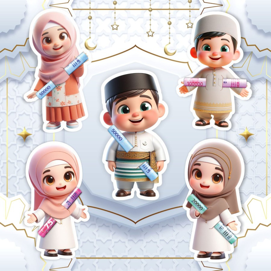 

Isi 10 pcs amplop lebaran unik amplop angpao thr lebaran amplop lebaran lucu unik