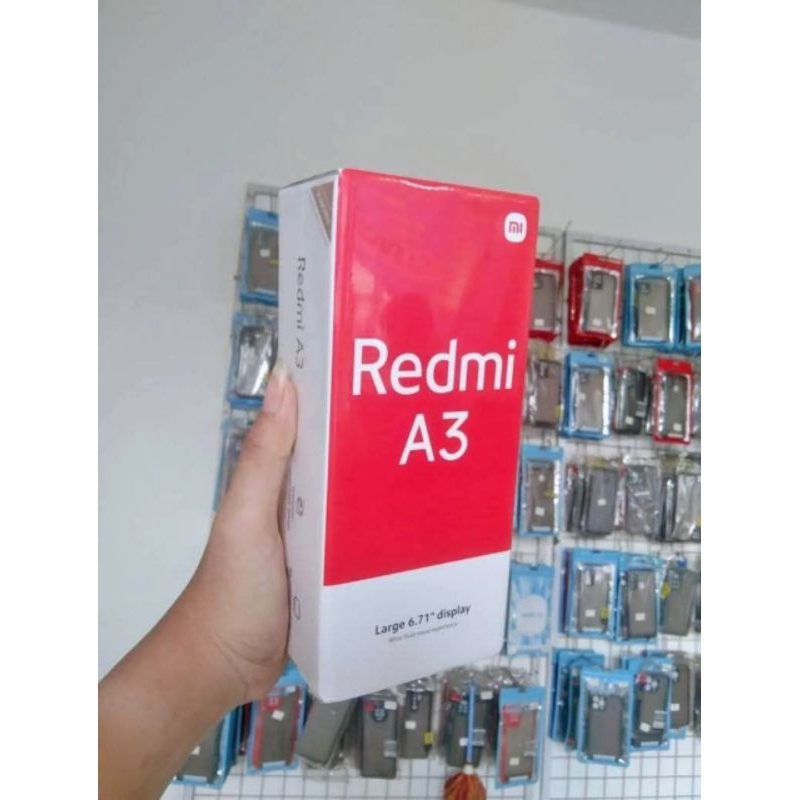 redmi A3 Ram 8/128 baru ori garansi resmi