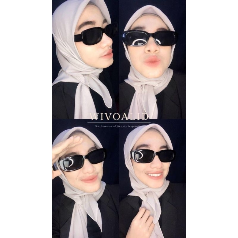 HIJAB POLLYCOTTON PREMIUM 100% WIVOALID (Shafiyyah Series)