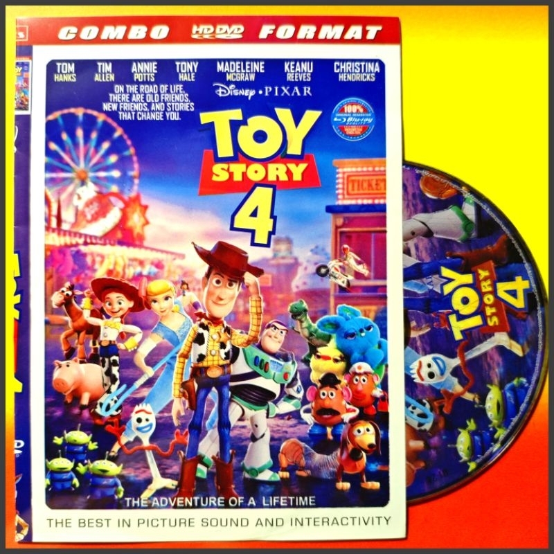 Kaset Film Kartun Animasi TOY STORY 4 Teks Indonesia