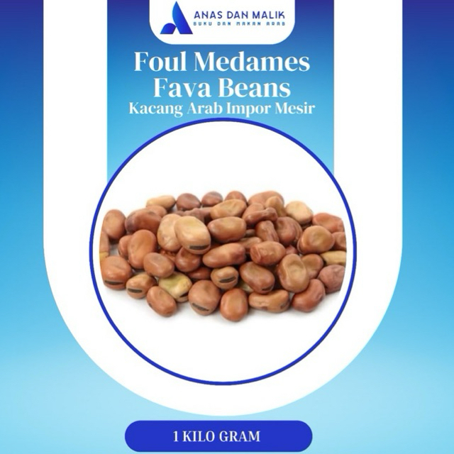 

Foul Medames / 1 KG KACANG ARAB IMPOR mesir