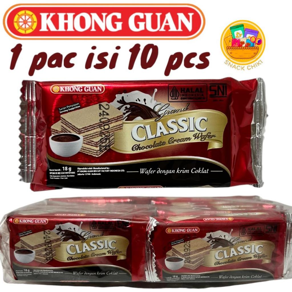 

KHONGGUAN WAFER CLASSIC renceng isi 10pcs 18gR