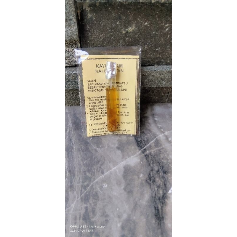 MINYAK KAYU HITAM KALIMANTAN 100% ORI