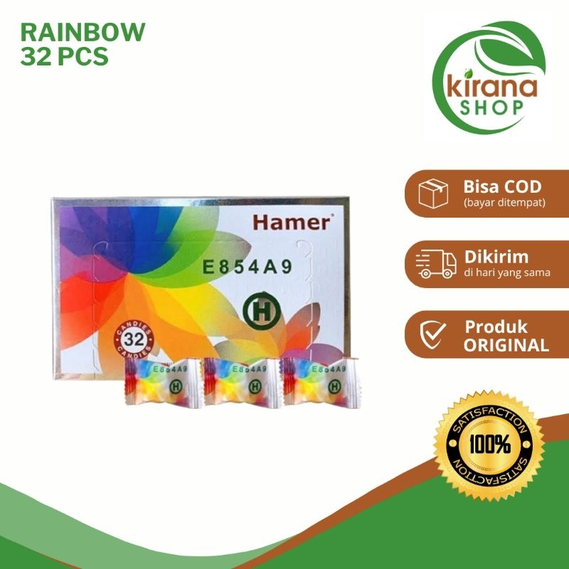 

Permen Hammer Rainbow 32 Candies