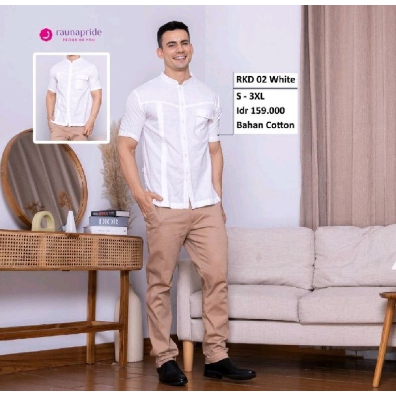 Koko Rauna RKF 02 3XL putih