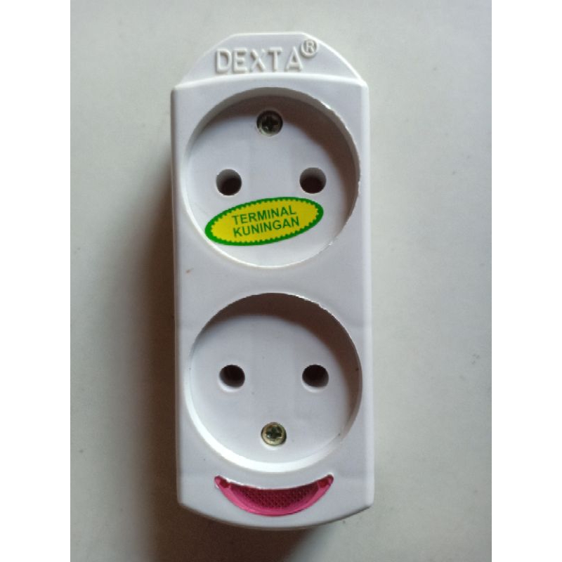 stop kontak 2 lubang