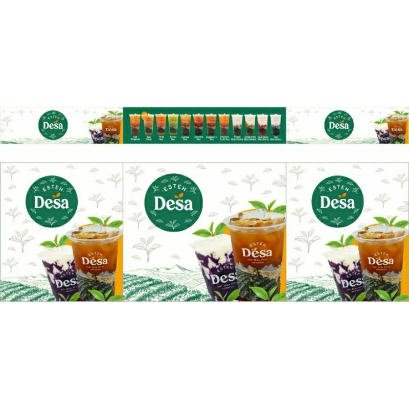 SPANDUK BANNER ES TEH DESA