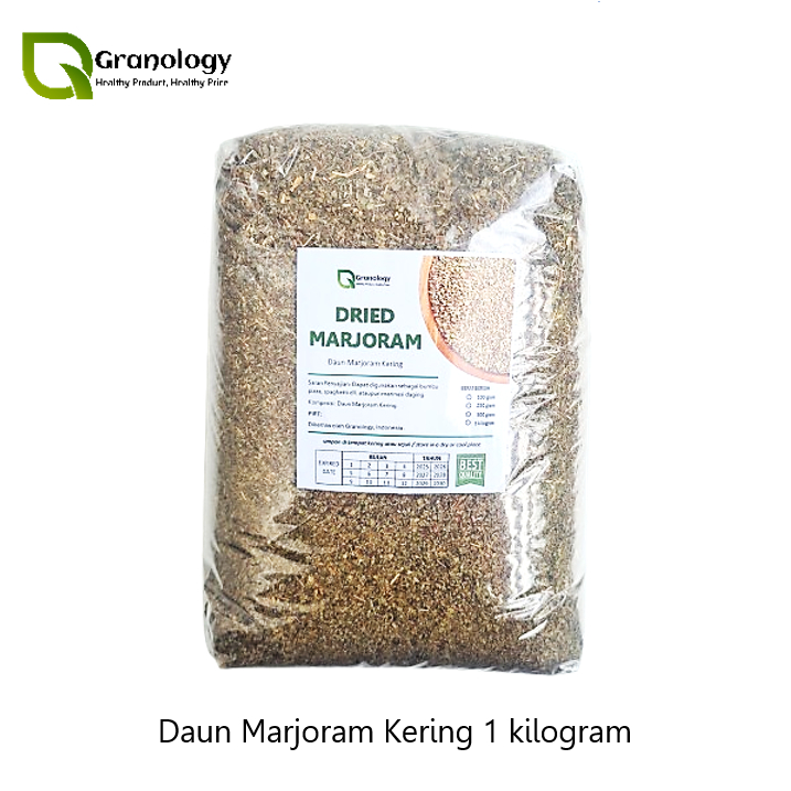 

Marjoram Kering / Dried Marjoram Leaves (1 kilogram) by Granology