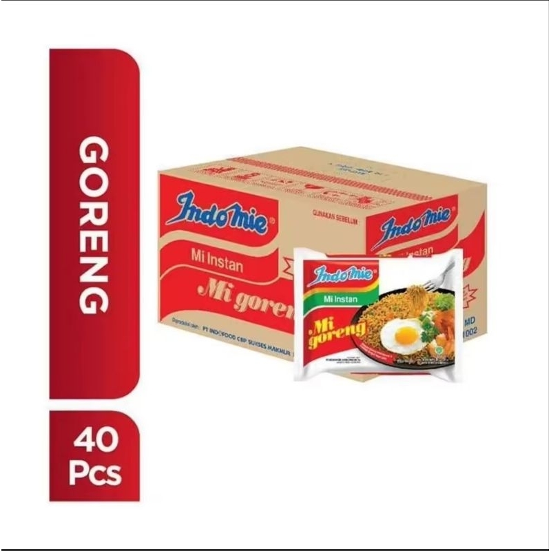 

Indomie Mi Instan Goreng Mie 1 karton/ Promo