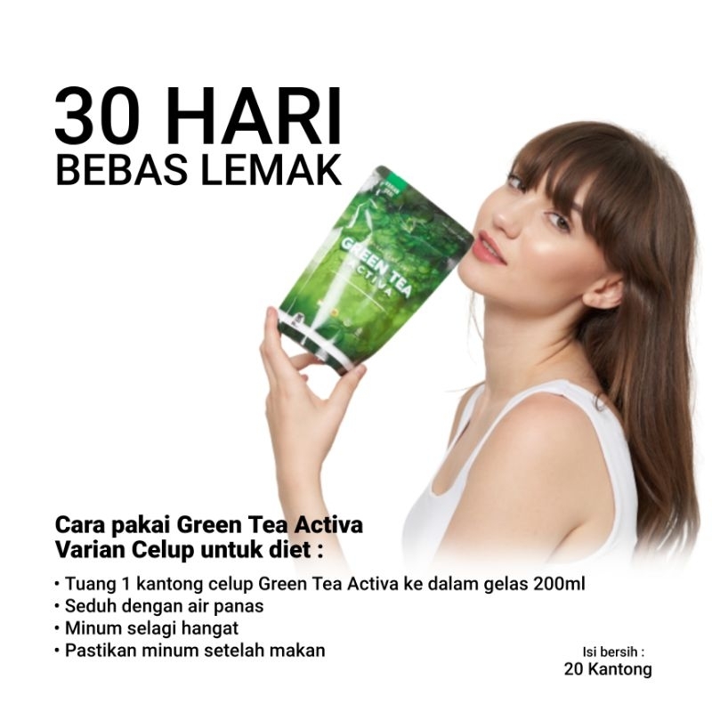 

GREEN TEA ACTIVA CELUP 20