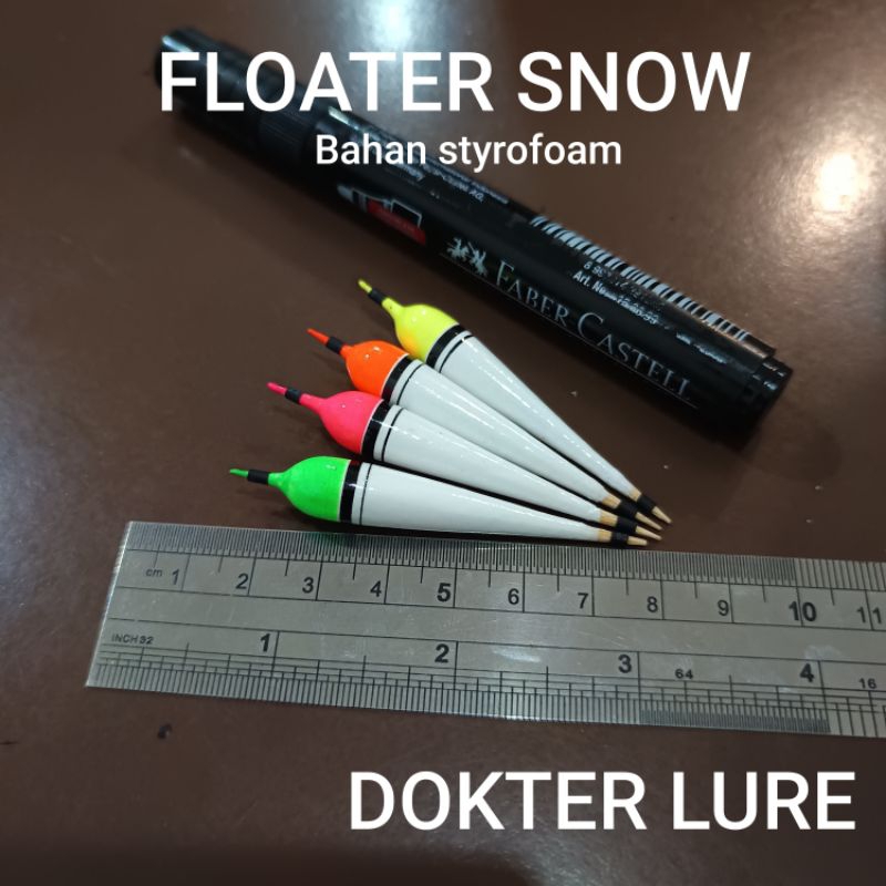 KAMBANGAN PELAMPUNG FLOATER TANAGO MICRO FISHING SNOW WADER SENSITIF