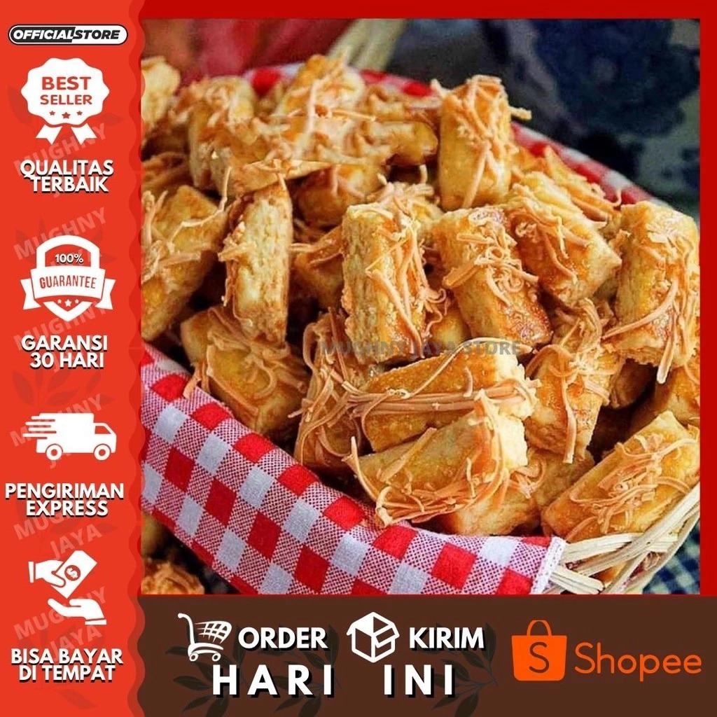 

Kue Kering Kue Kastengel Keju Isi 250 gram (1/4 kg ) Kue Kering Kue Kastengel Termurah