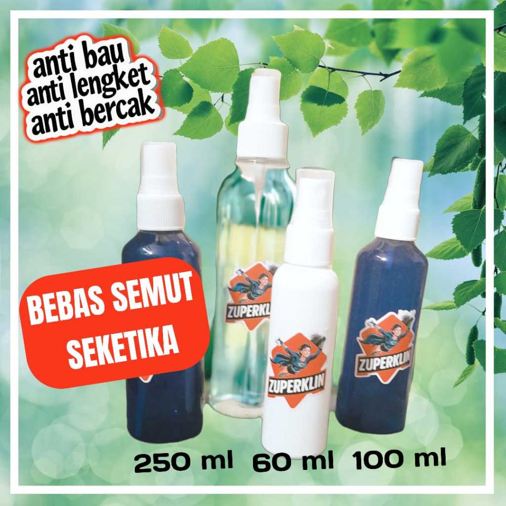 Zuperklin Cairan Semprot Pengusir dan pembasmi semut dan serangga