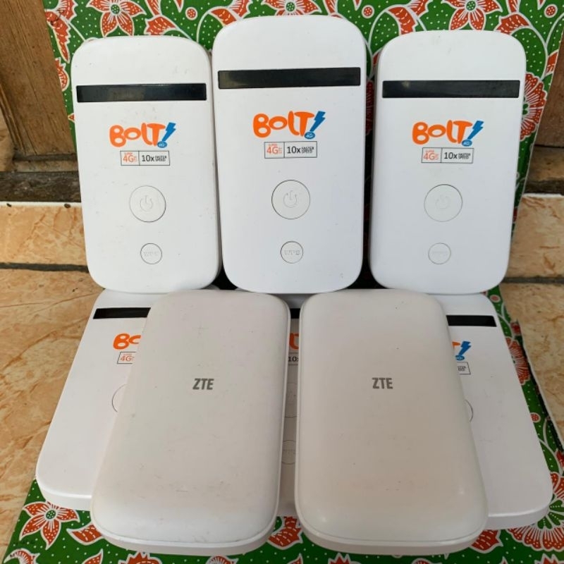 Mifi 4G LTE MF90 Bolt ZTE Unlock Alloperator 4G B1'B40 Fw Beline B10 Biru
