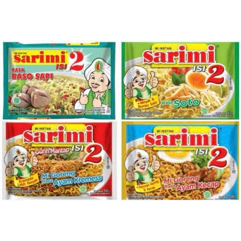 

Mie sarimi isi 2 all varian