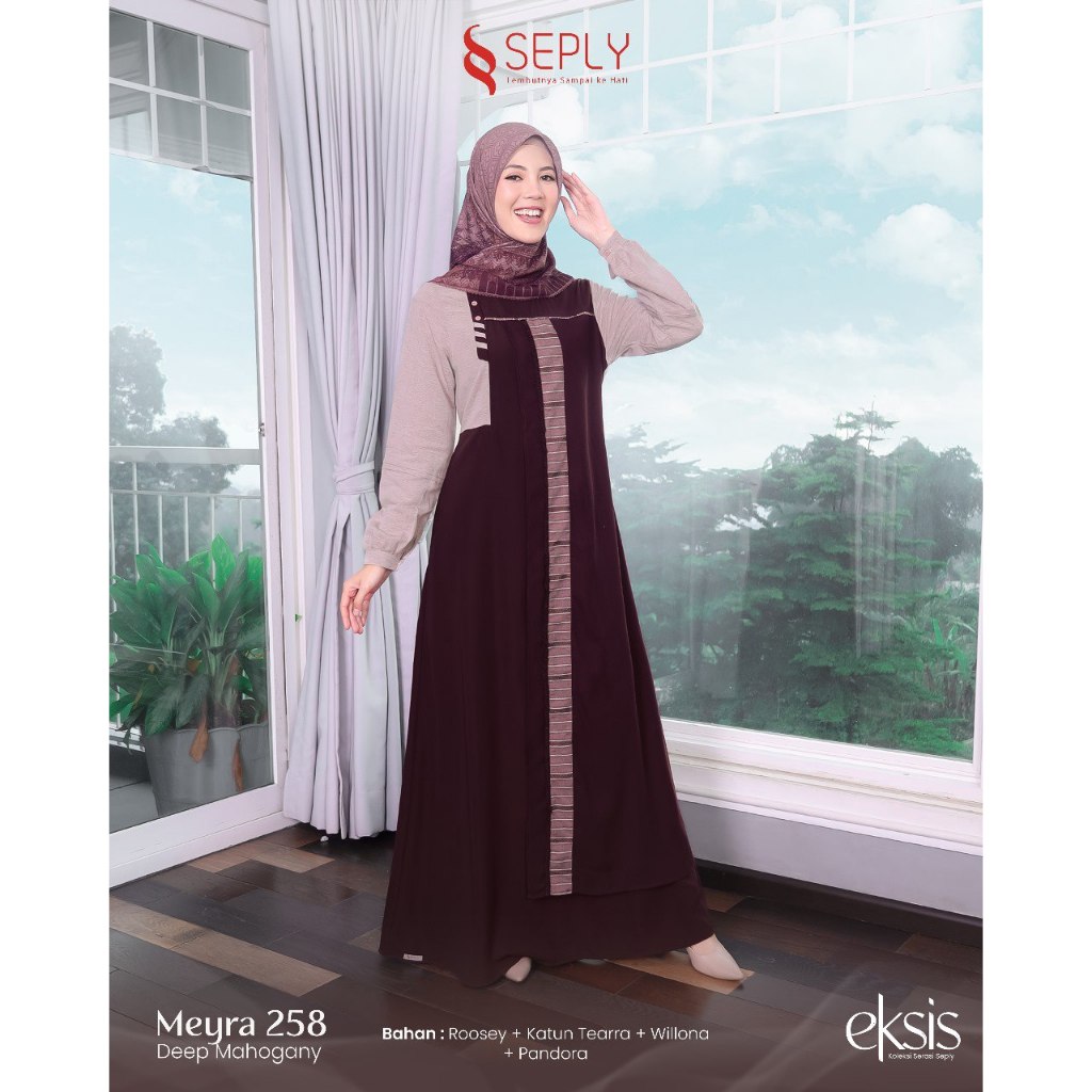 SEPLY EKSIS 267 WARNA DEEP MAHOGANY