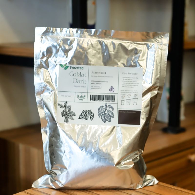 

Ay00! FrezzTea Bubuk Minuman Rasa Coklat Dark 1kg / Powder Dark Coklat / Bubuk Minuman coklat