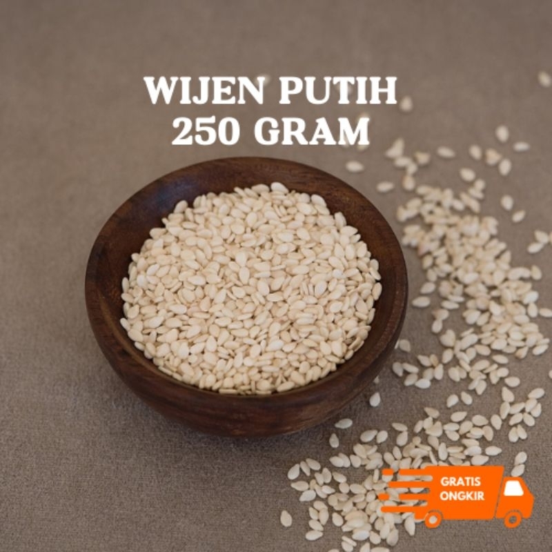 

Wijen Putih 250 gram