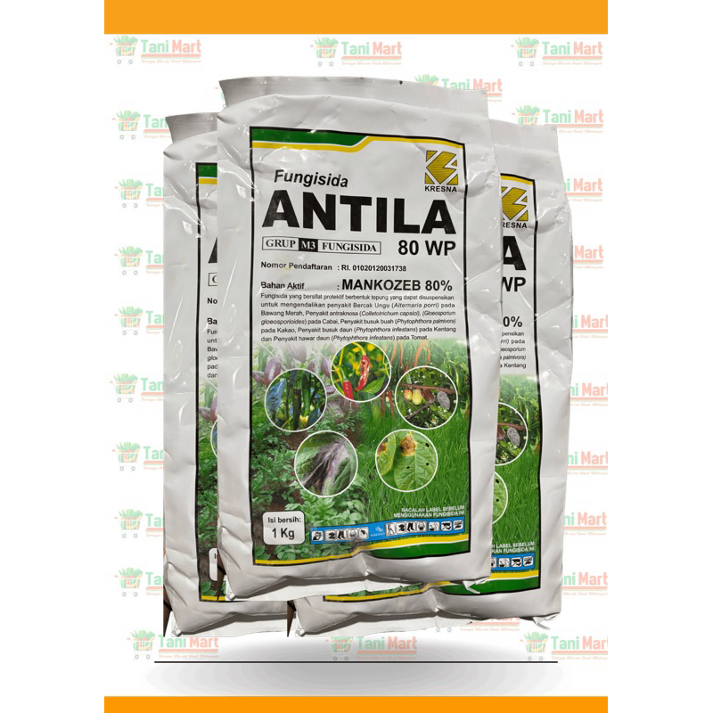 Fungisida ANTILA 80 WP Mankozeb 80% 1 KG