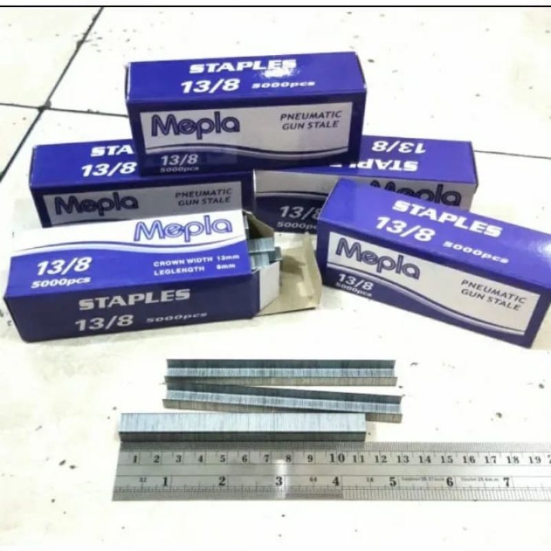 

Isi Staples 5000 Pcs | Hekter Tembak Gun Mepla