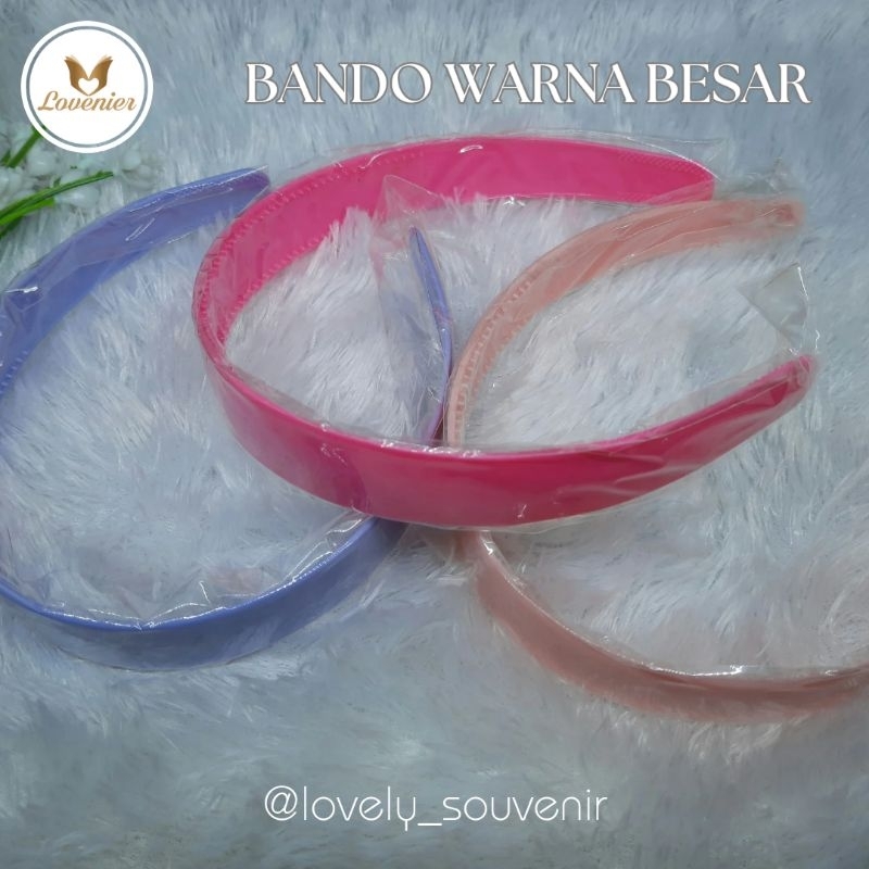 Bando Polos Hitam/Bando Polos Warna