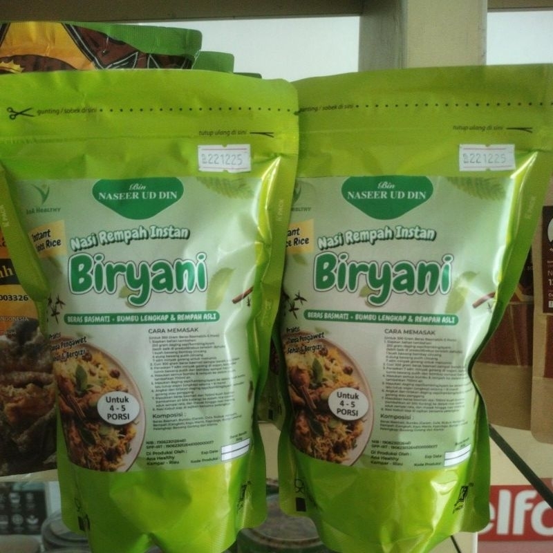 

Nasi Biryani instan