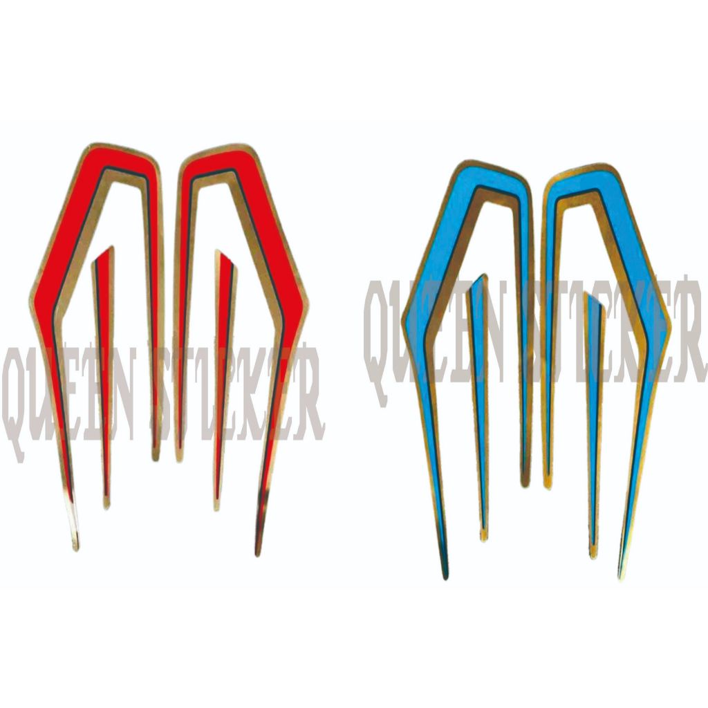 STICKER STRIPING LIST BODY STANDART YAMAHA RX KING 1983