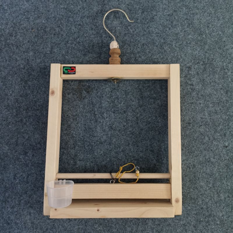 Sangkar Layang Burung Kutilang Tekukur Trucuk Sedang Fullset