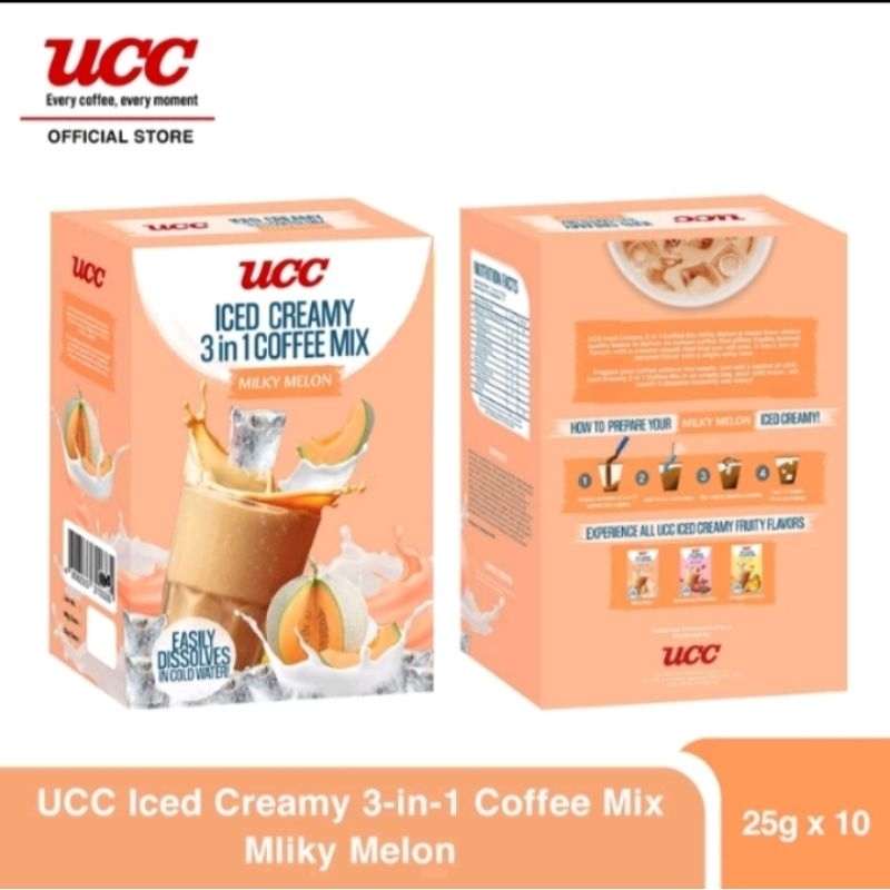 

UCC Iced Creamy Fruity Milky Melon 3-in-1 Coffee Mix