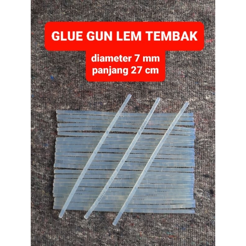 

Glue gun lem tembak lilin bakar kecil