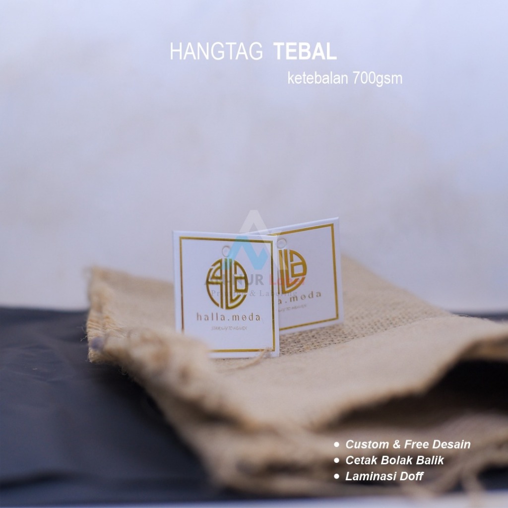 

hangtag tebal 700gramasi khusus 2500lusin