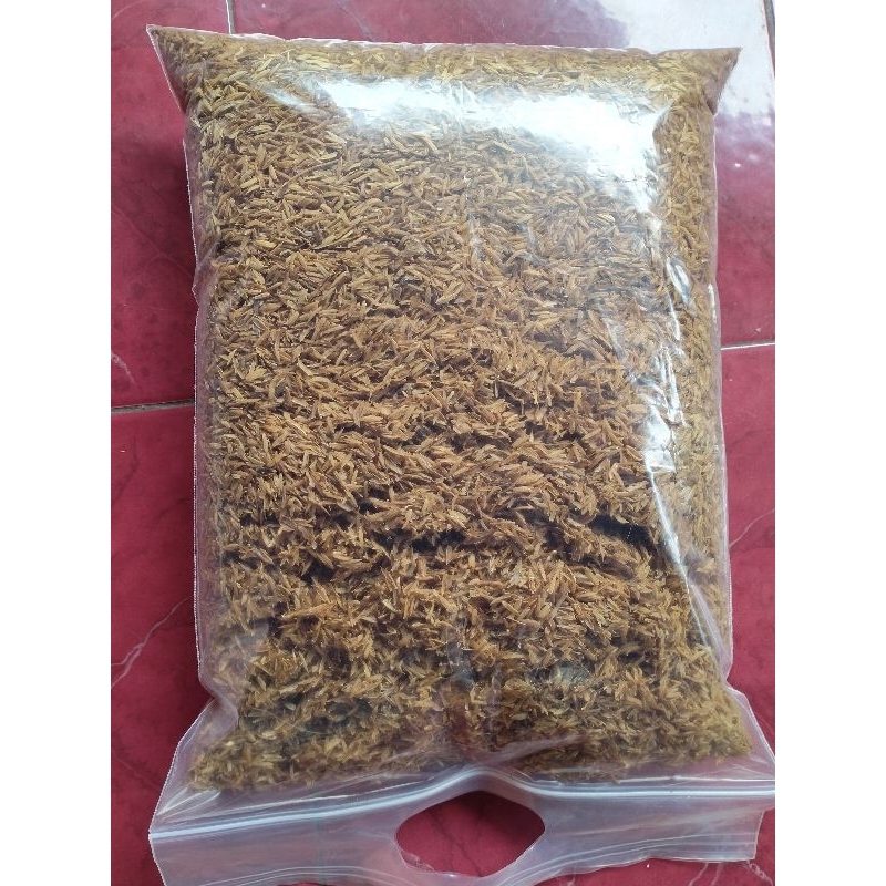 sekam mentah fermentasi