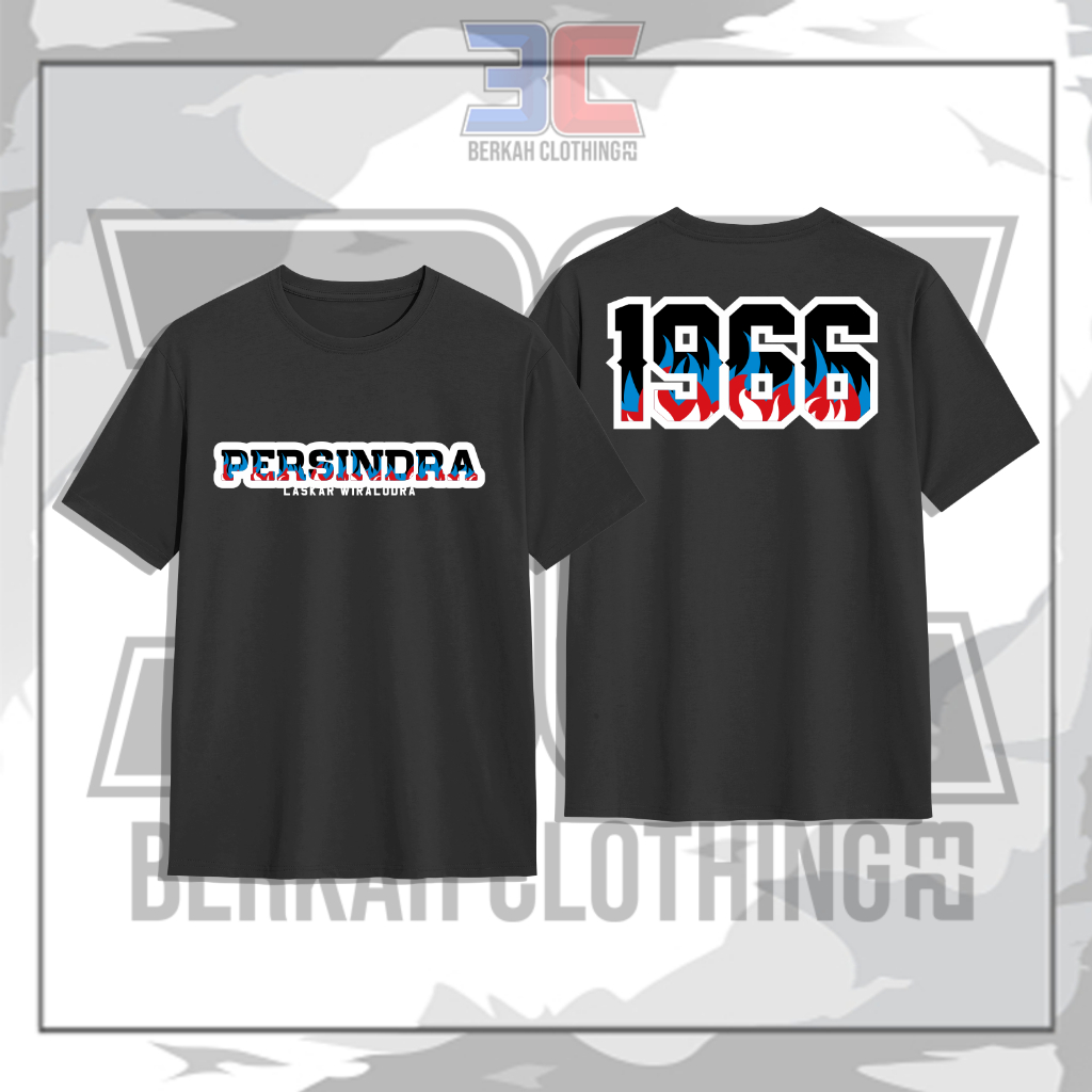 Baju Kaos Persindra Indramayu Fire Edition Laskar Wiralodra 1966