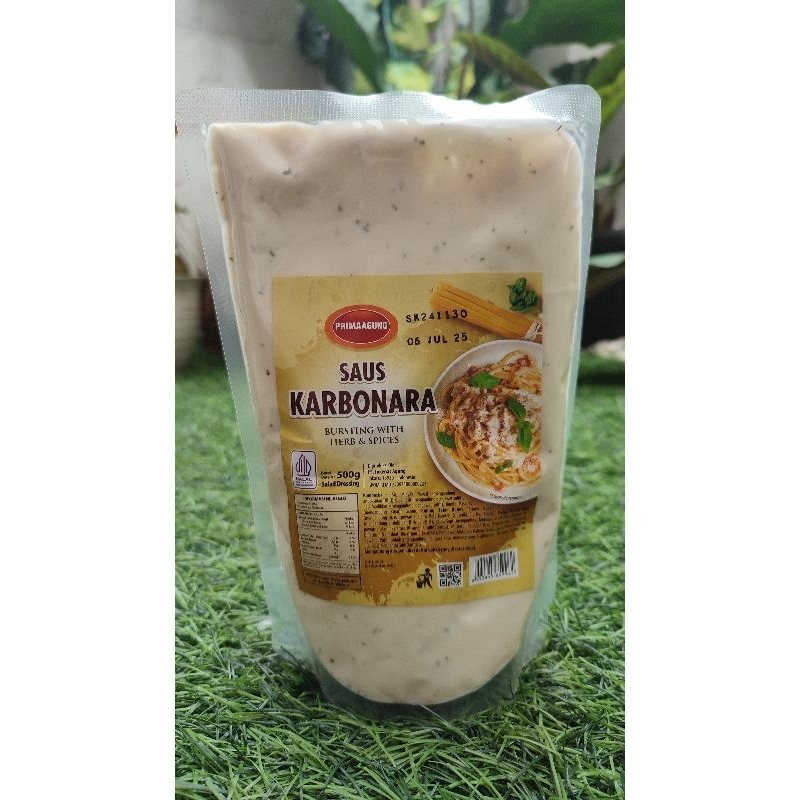 

Prima Agung Saus Carbonara toping makanan enak