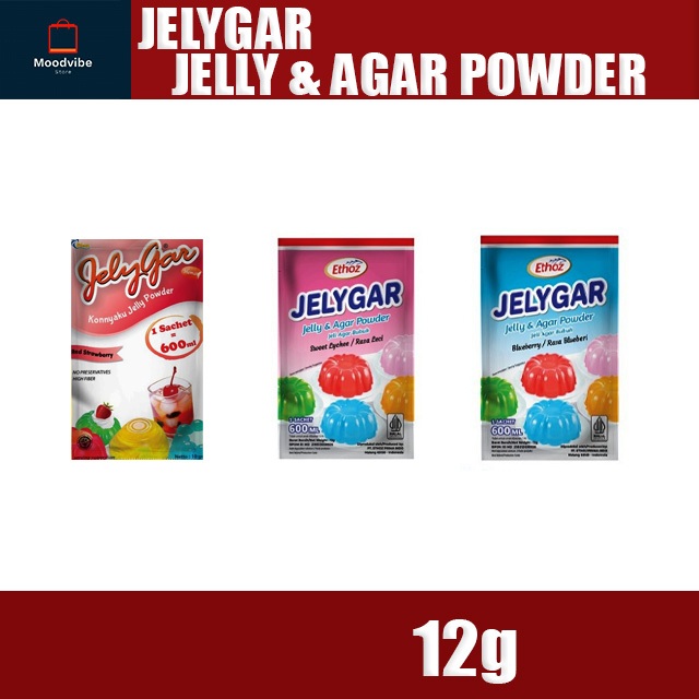 

Jelygar Ethoz Konnyaku Jelly Powder 12g