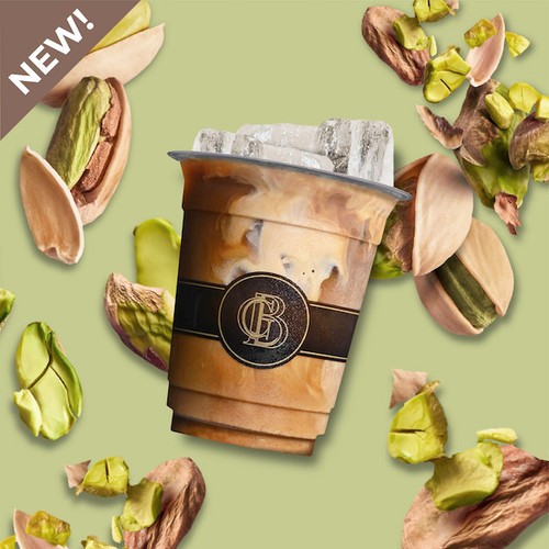 

Golden Black Coffee Cup