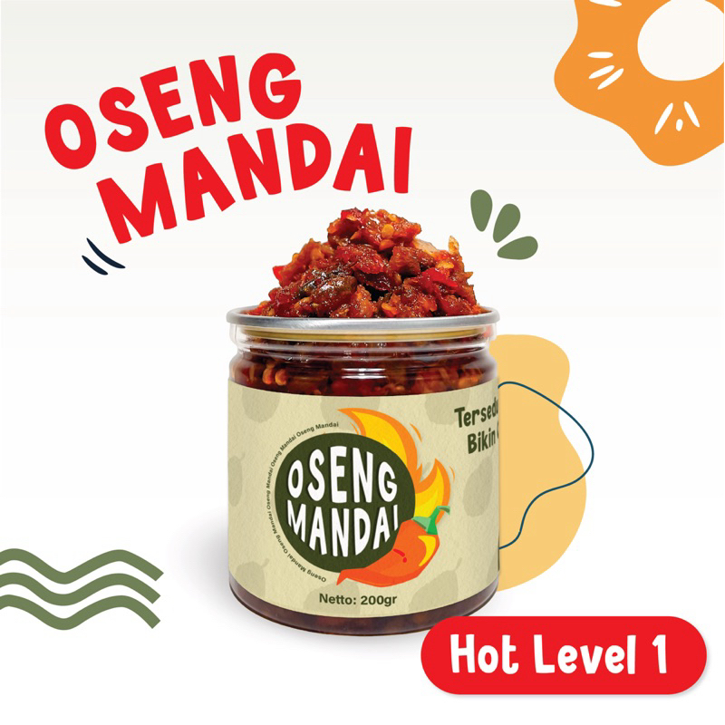 

OSENG MANDAI 200Gr |Sambal Goreng Kulit Cempedak |SambalNyanyat| SAMBAL rumahan | Sambal best seller